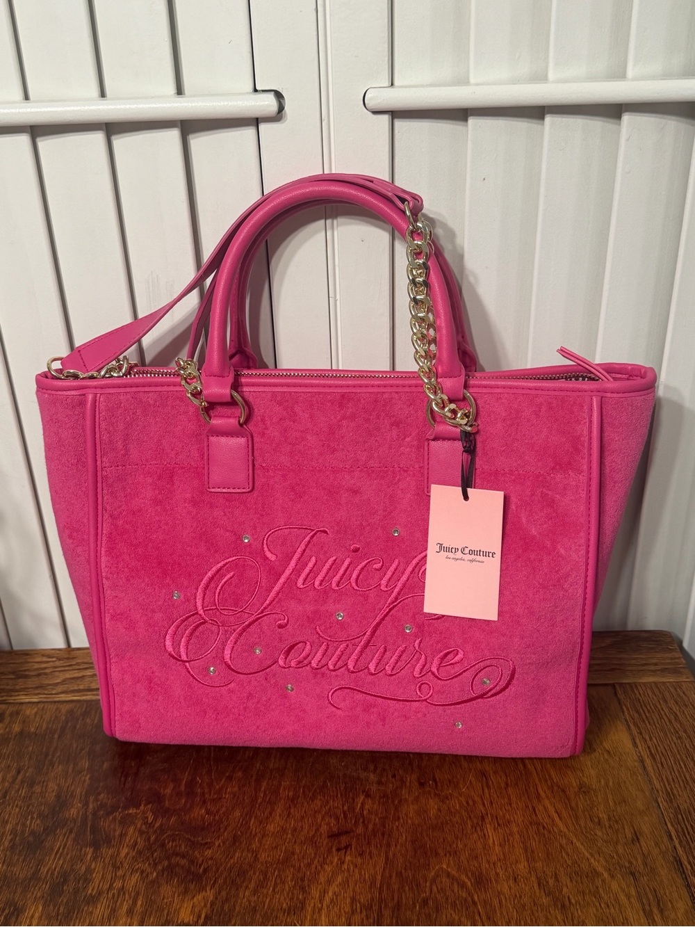 Juicy Couture Hot Pink Tote Bag